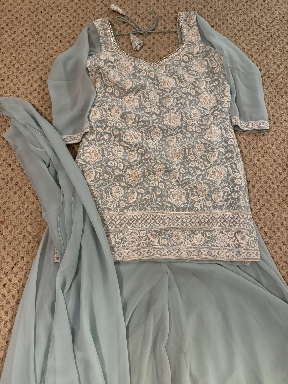 Indian Pakistani Sahara Suit Party Wear Ready To Wear suit Bollywood Indian