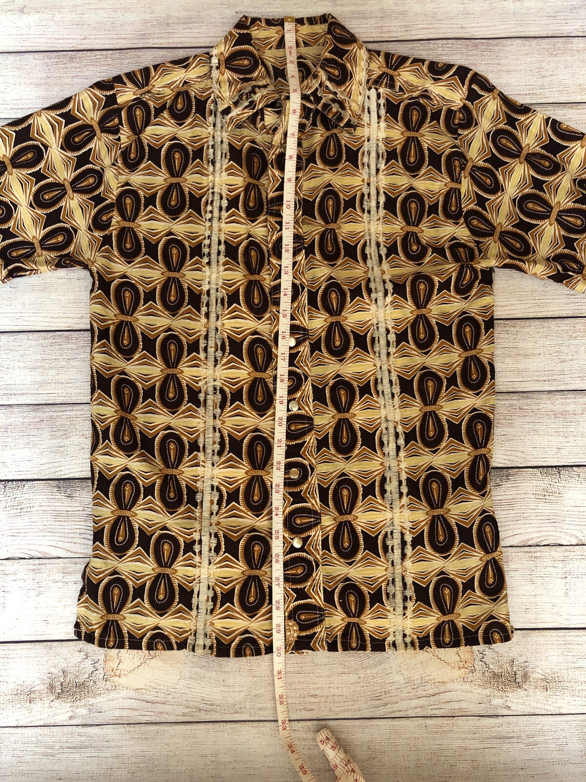 Handmade Mens Button Down African Shirt