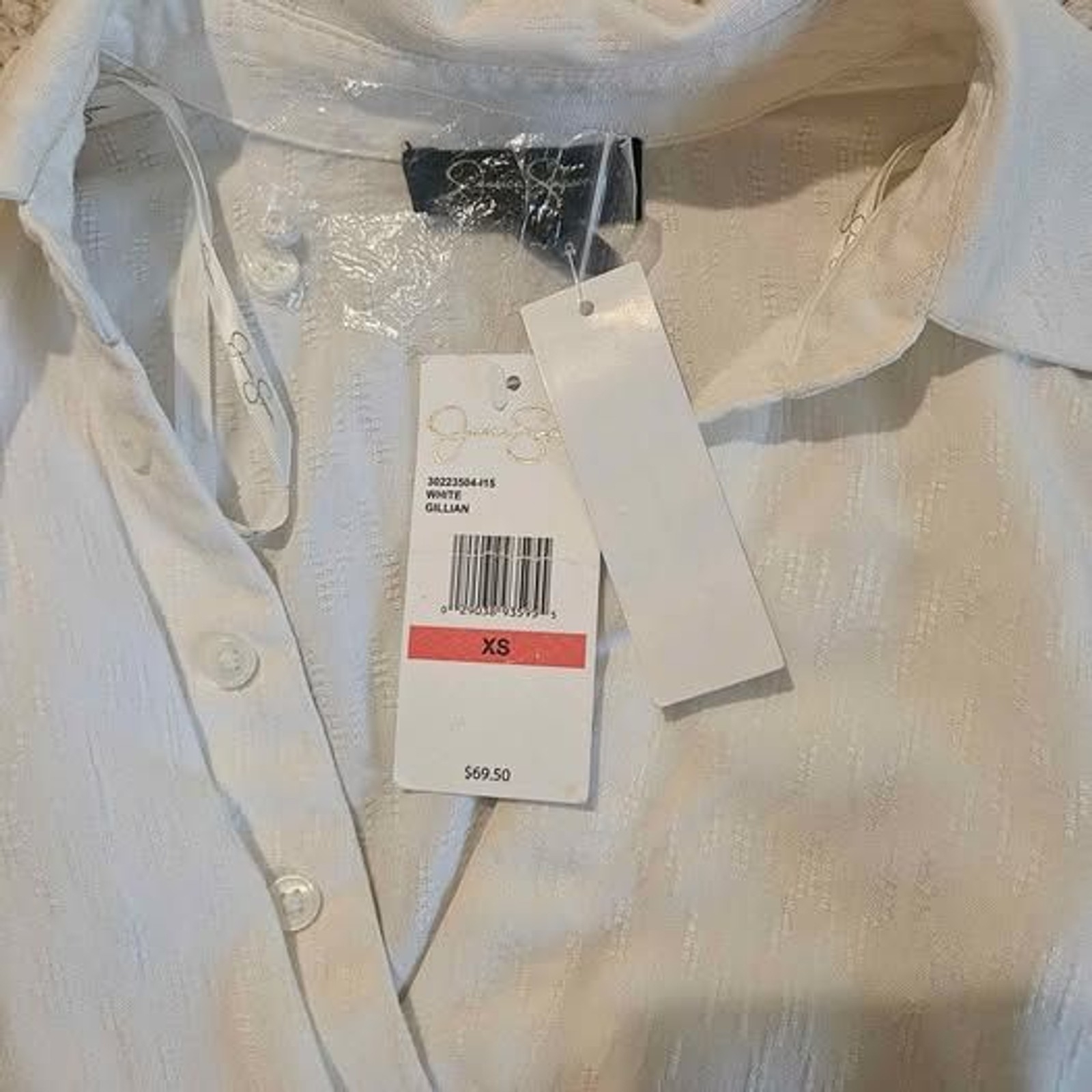 Jessica Simpson White Dress Shirt for Women