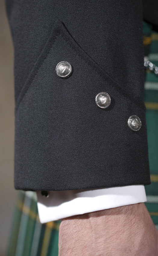 Traditional Scottish Irish Brian Boru Jacket, with Waistcoat Vest – ALL SIZE