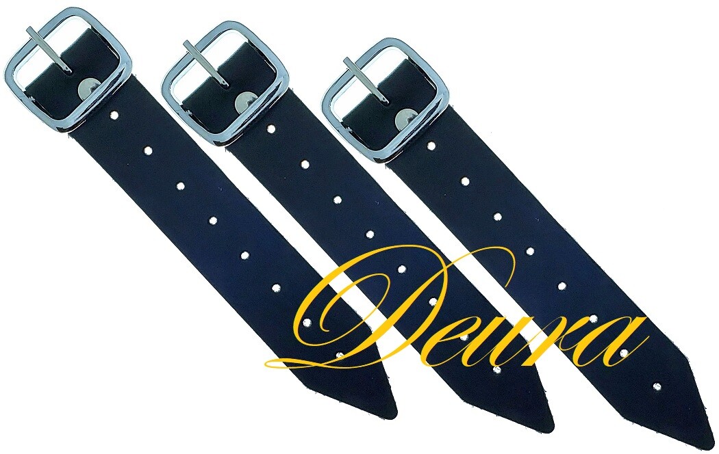 Traditional Scottish Kilt Extender 3 Straps 1.25″ x 7″ Genuine Leather