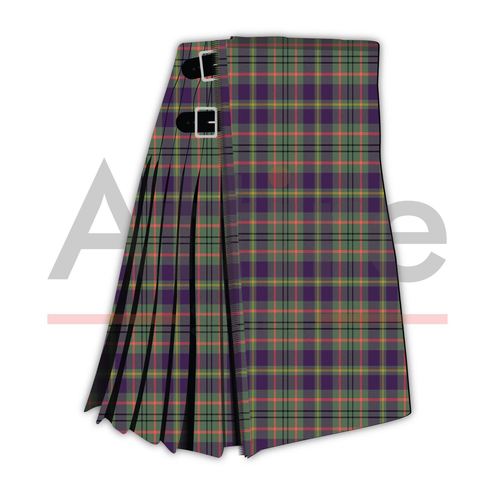 Scottish Handmade Traditional Taylor Modern Tartan Kilt-Clan Taylor Tartan Kilt