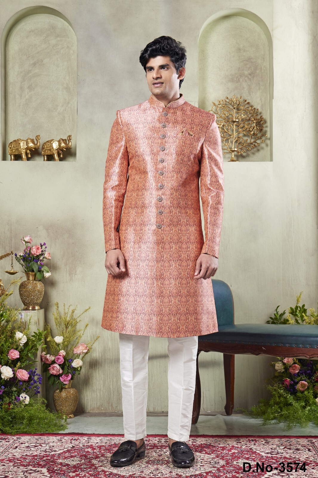 Indian Mens Designer Wedding Ethnic Wear Traditional Wear Indo Western Dress