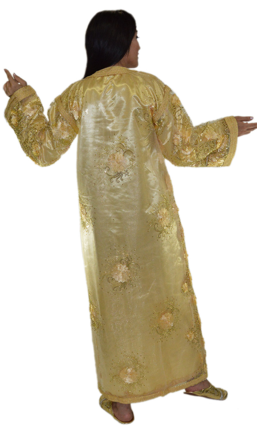 Wedding Gown Caftan Kaftan DressTackchita Abaya Moroccan Middle East handmade