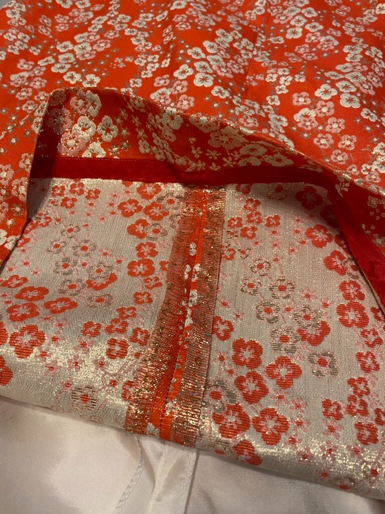 Vintage Dirndl Strasser Trachten Top & Skirt Set Red Bavarian Oktoberfest Rare