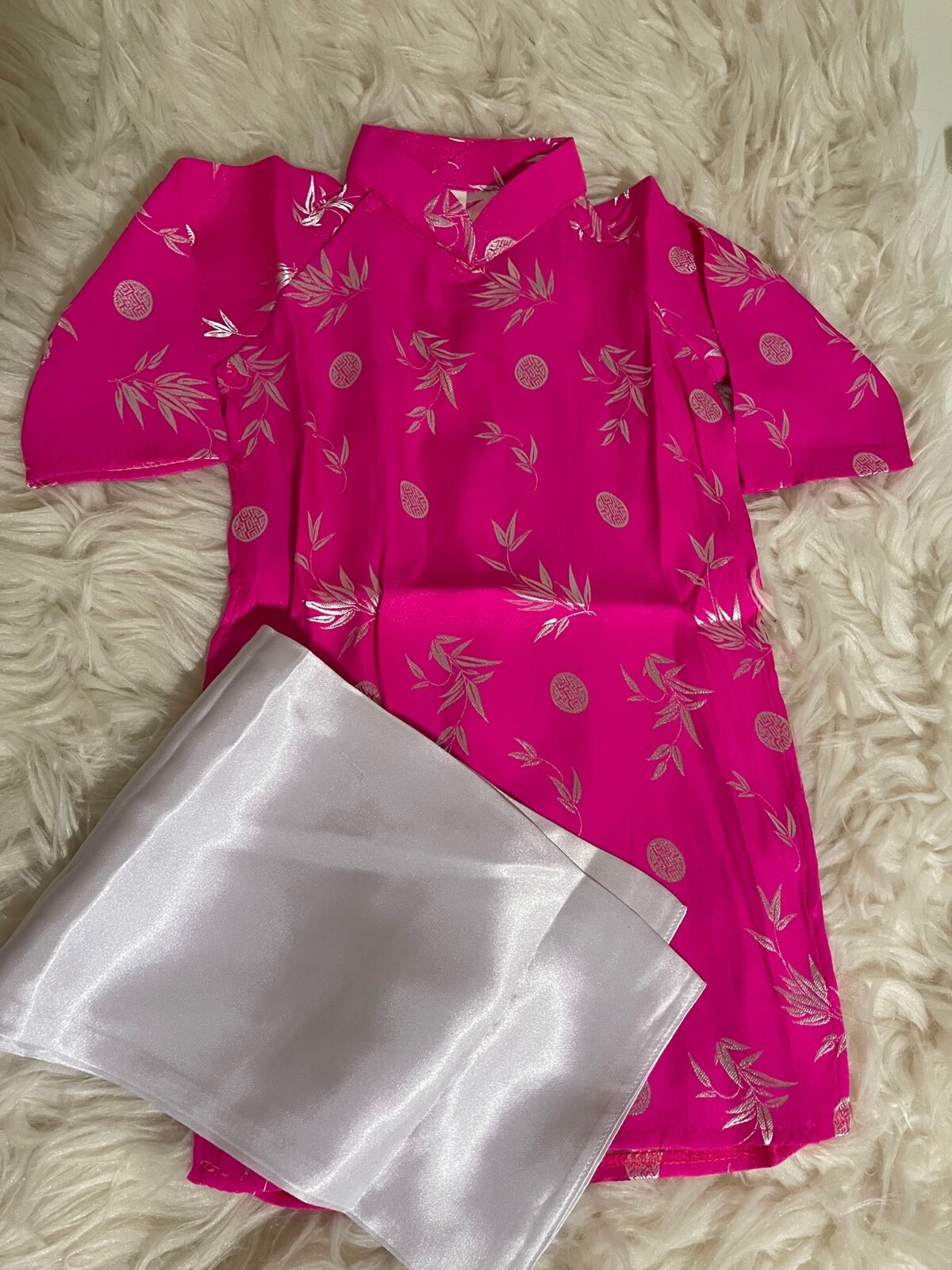 NEW Vietnamese Traditional Dress for kids Girls AO DAI TRE EM TET VIETNAM