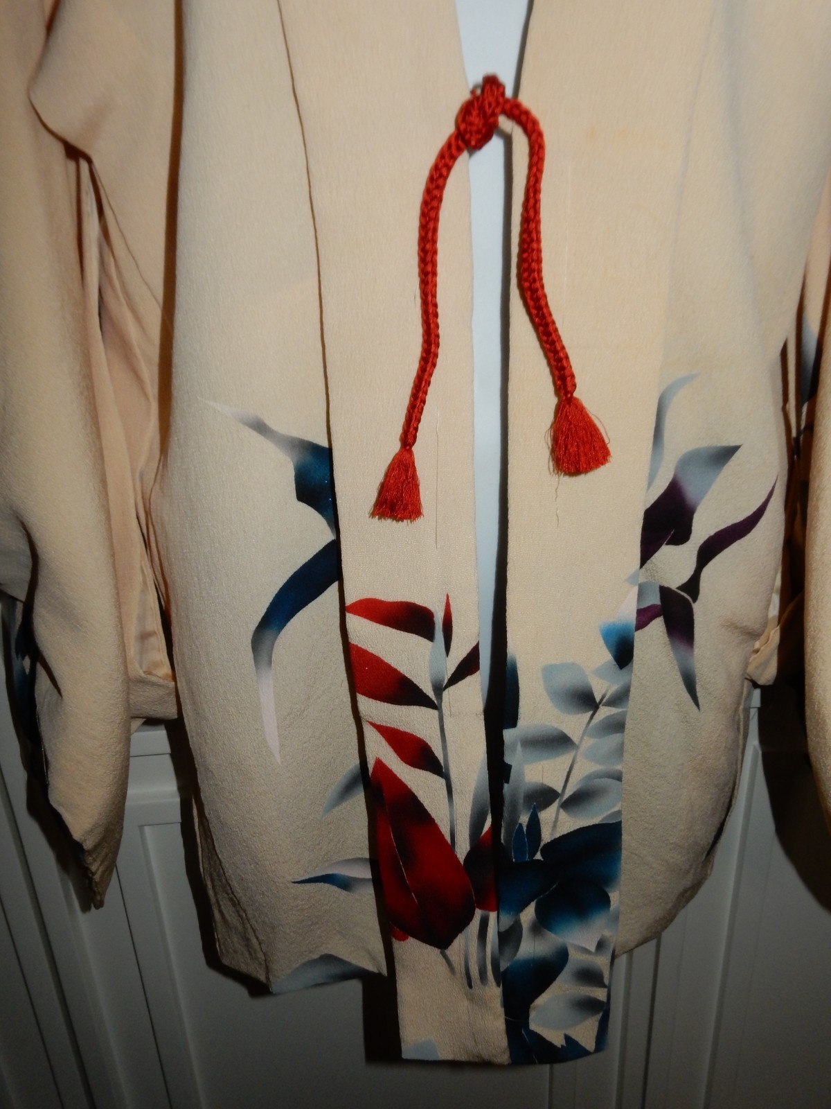 Vintage Japanese Kimono Harori Jacket – Small/Medium