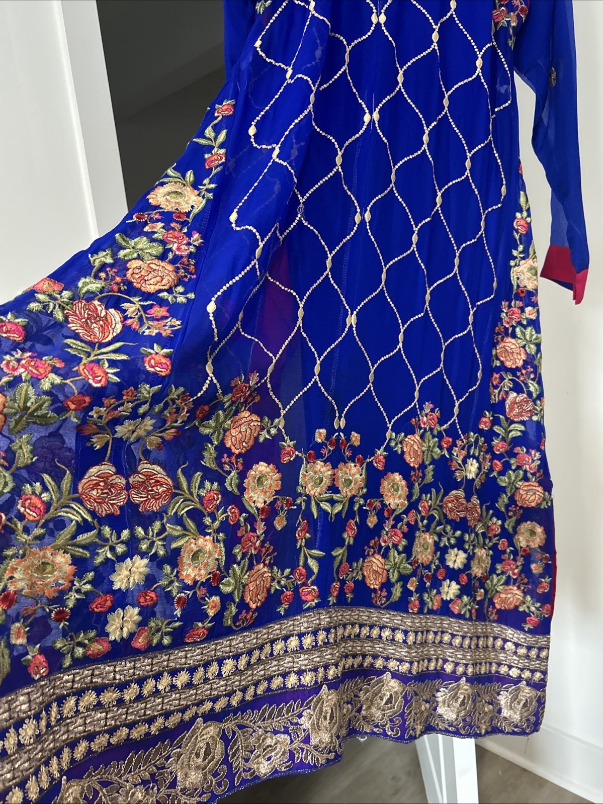 4 pc Festive pakistani suit