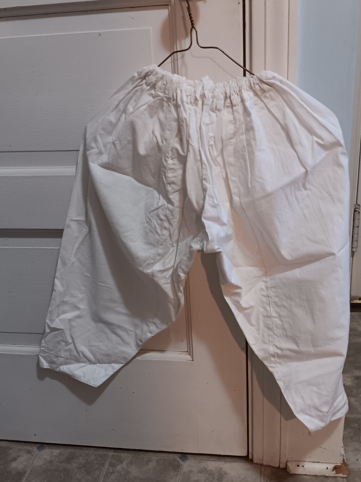 Small Boy’s White Kurta (shirt) and Shalwar (pants) (Pakistan traditional wear)