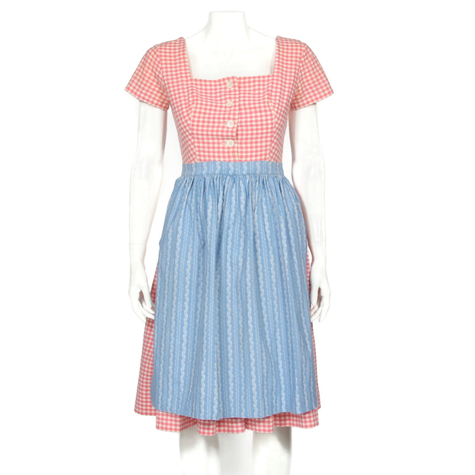 VTG Octoberfest Dirndl Trachten DRESS German Lanz Salzburg Austria Sz 40 / 820