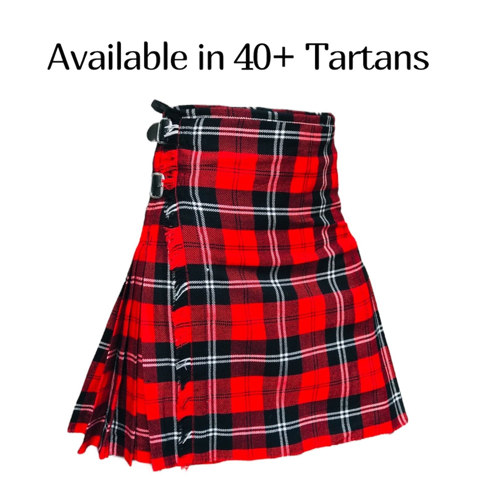 Scottish Traditional 5 yard Tartan Kilt For Men Available in 40+ Tartans