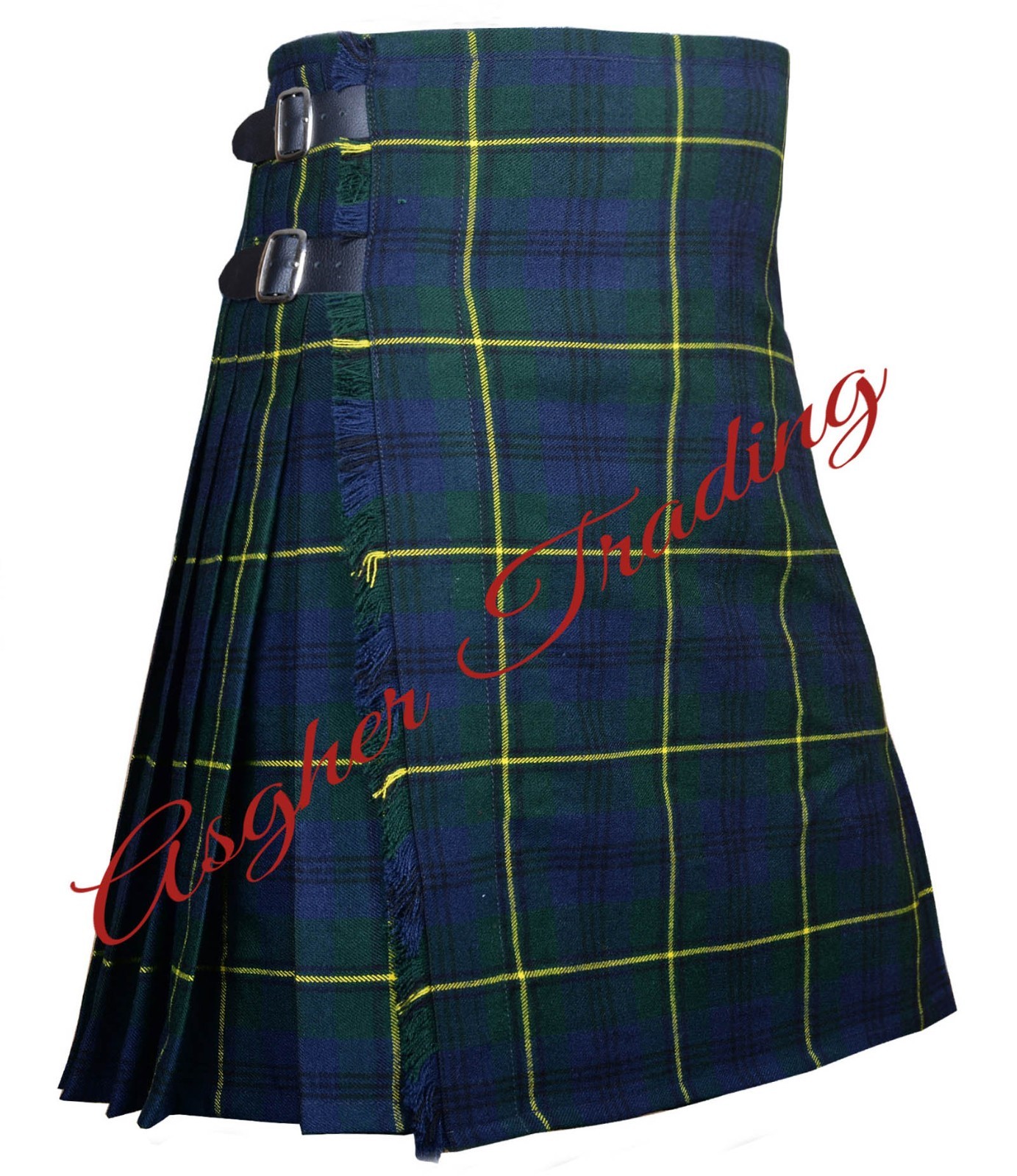 Johnston Modern Tartan Kilt Men’s Traditional 8 Yard Kilt Custom Size kilts