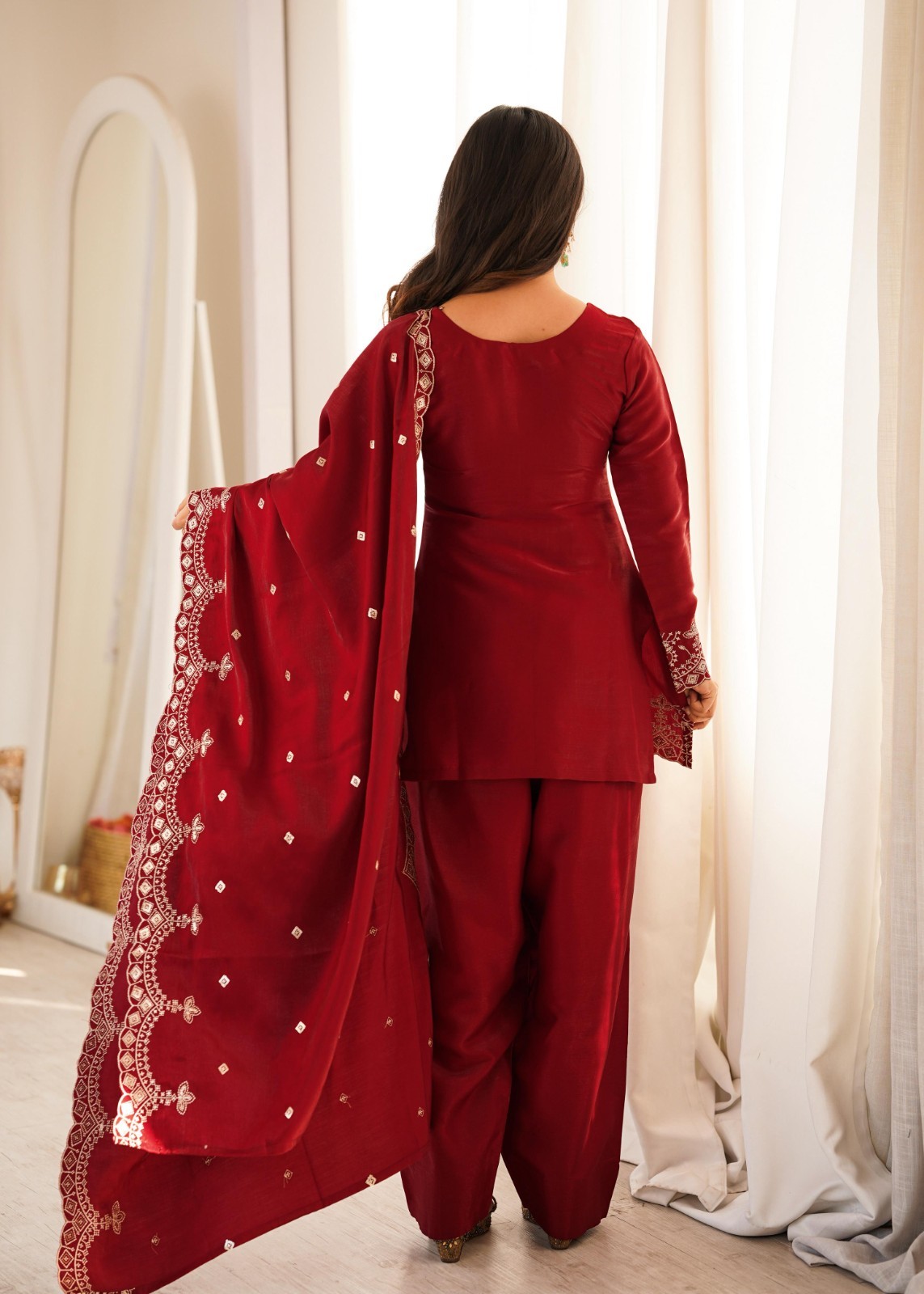 Farshi Salwar Kameez Pakistani Ready To Wear Dress Suits Wedding Party Bollywood