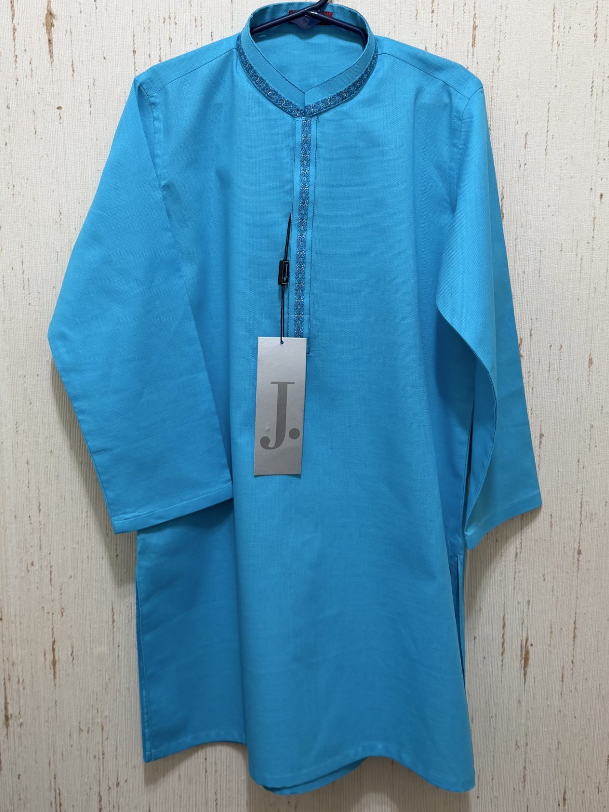 j.~jj Pakistani/Indian Dress~Shalwar/SalwarKameez~size 5-6 Year Boys-Blue~1Piece