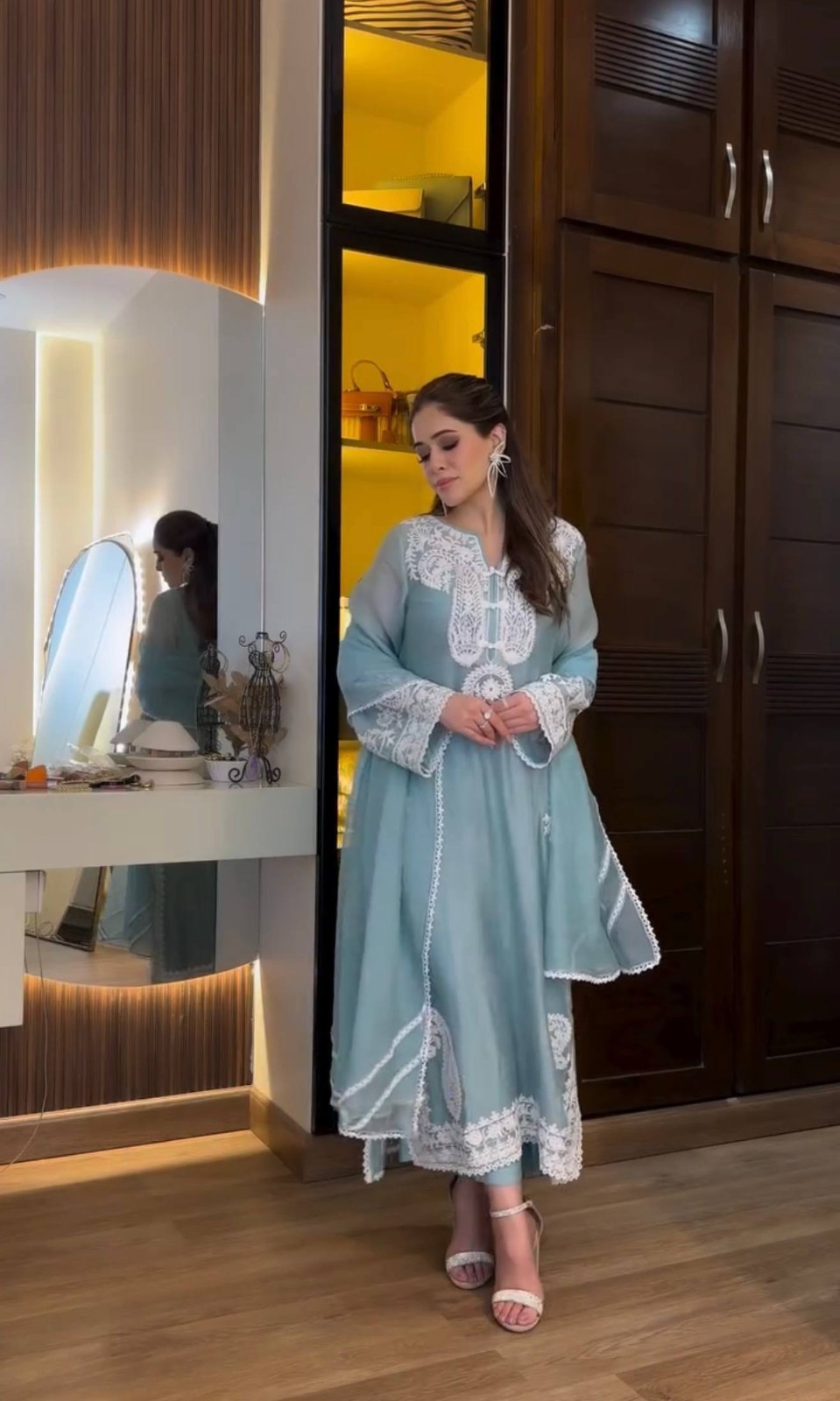 SALWAR KAMEEZ PAKISTANI INDIAN WEDDING PARTY WEAR DRESS BOLLYWOOD SUIT SHARARA
