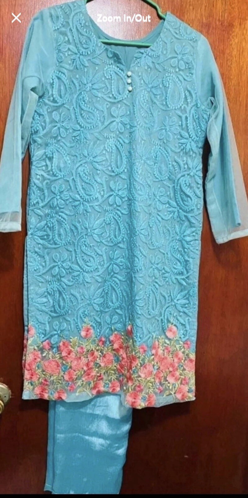Pakistani India Fancy Embroidery Stitched Dress