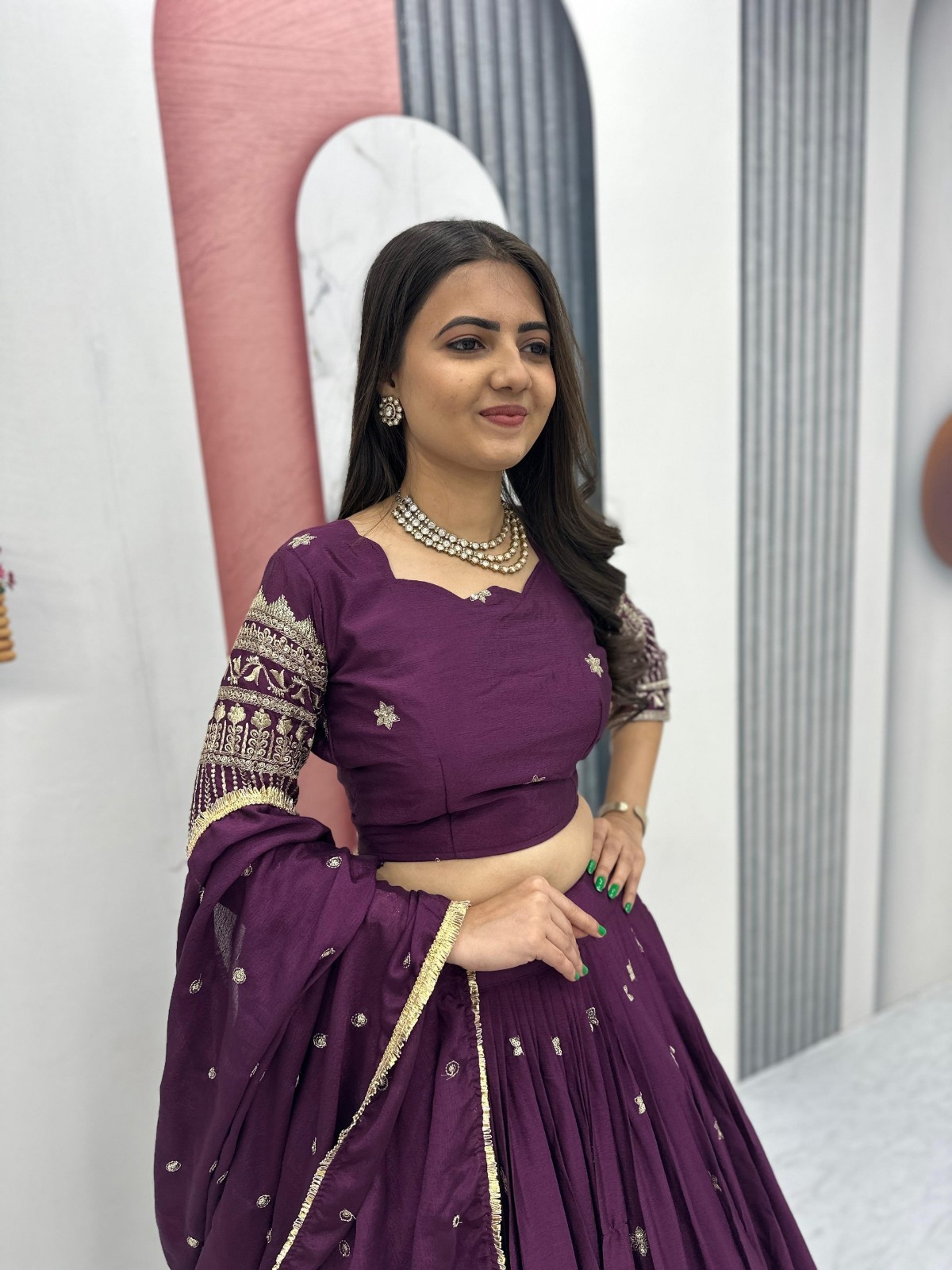 Pakistani New Indian Party Wear Lehenga Wedding Bridal Lengha Choli Bollywood