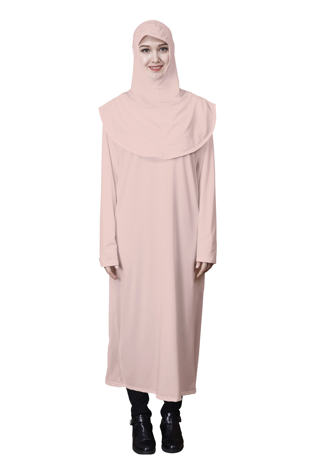 Ramadan Muslim Abaya Khimar Caftan Women Niqab Burqa Robe Prayer Dress Islamic