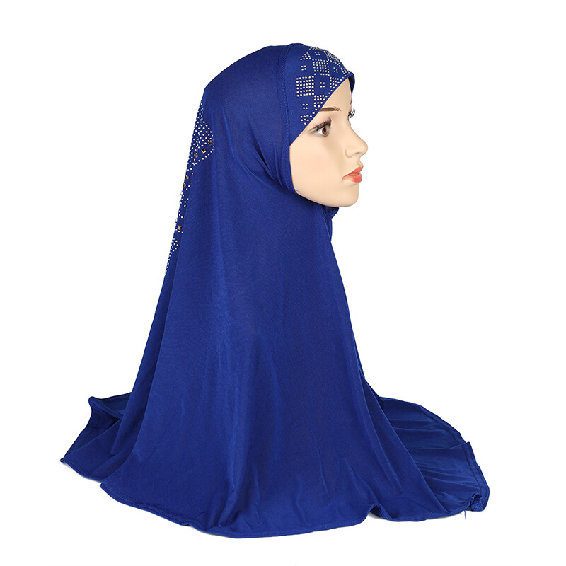 One Piece Amira Hijab Muslim Women Turban Wrap Shawls Headscarf Cover Islamic