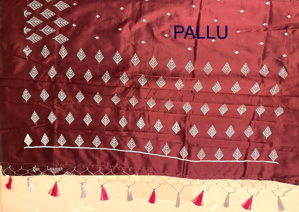 Karishma Silk All Over Boota Saree with blouse