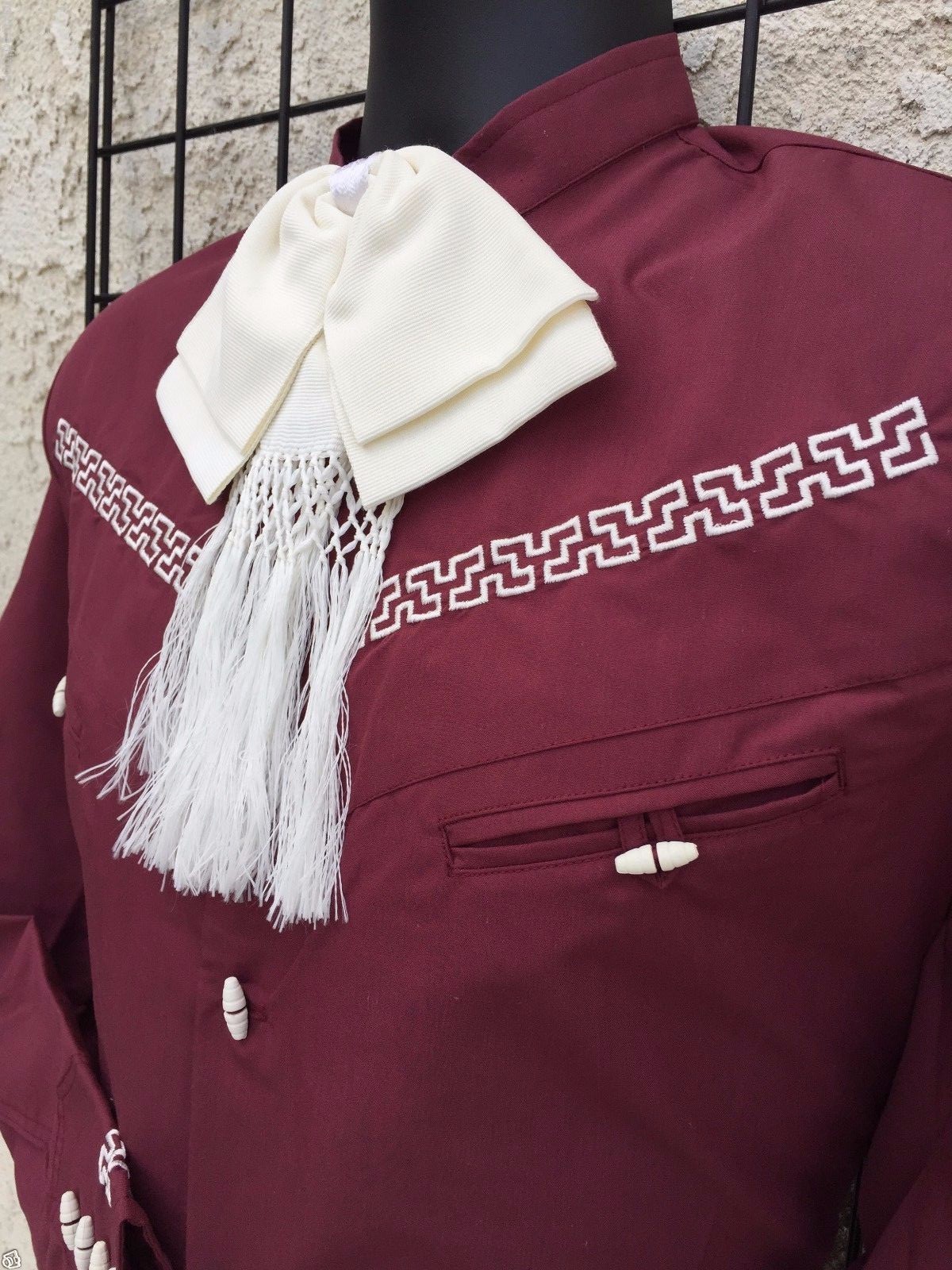 MEXICAN WESTERN SHIRT STITCHED CHARRO GALA. CAMISA CHARRA ESPUELA DE ORO