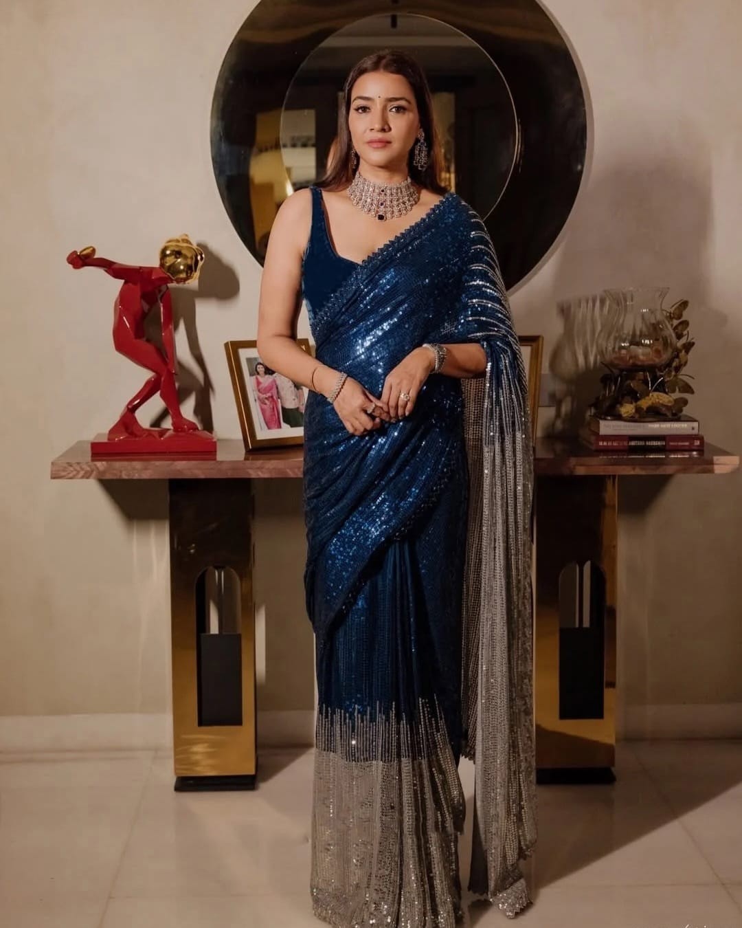 Latest Women Party Wear Indian Saree Designer Ethnic Sari Pakistani Bollywood