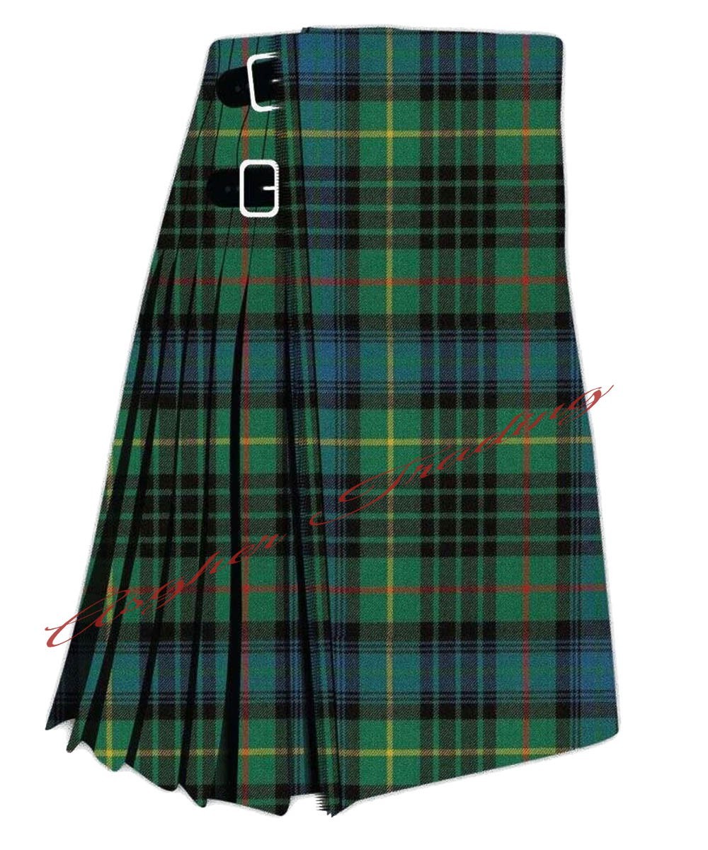 Hunting Stewart Ancient Tartan Kilt – 16oz Acrylic Wool, Men’s Custom Made kilt