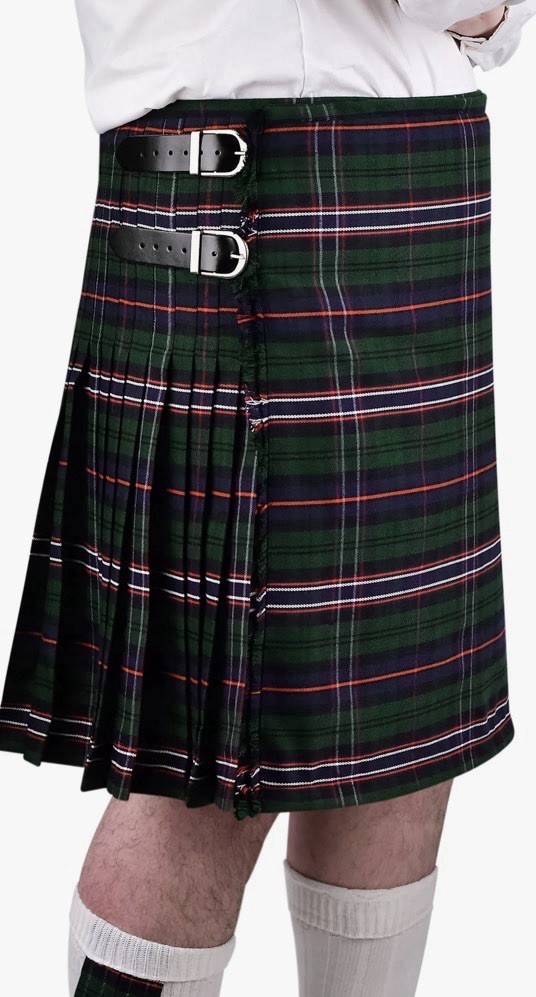 Scottish Highland Redstone Scottish National Tartan Kilt Men Size 30-32