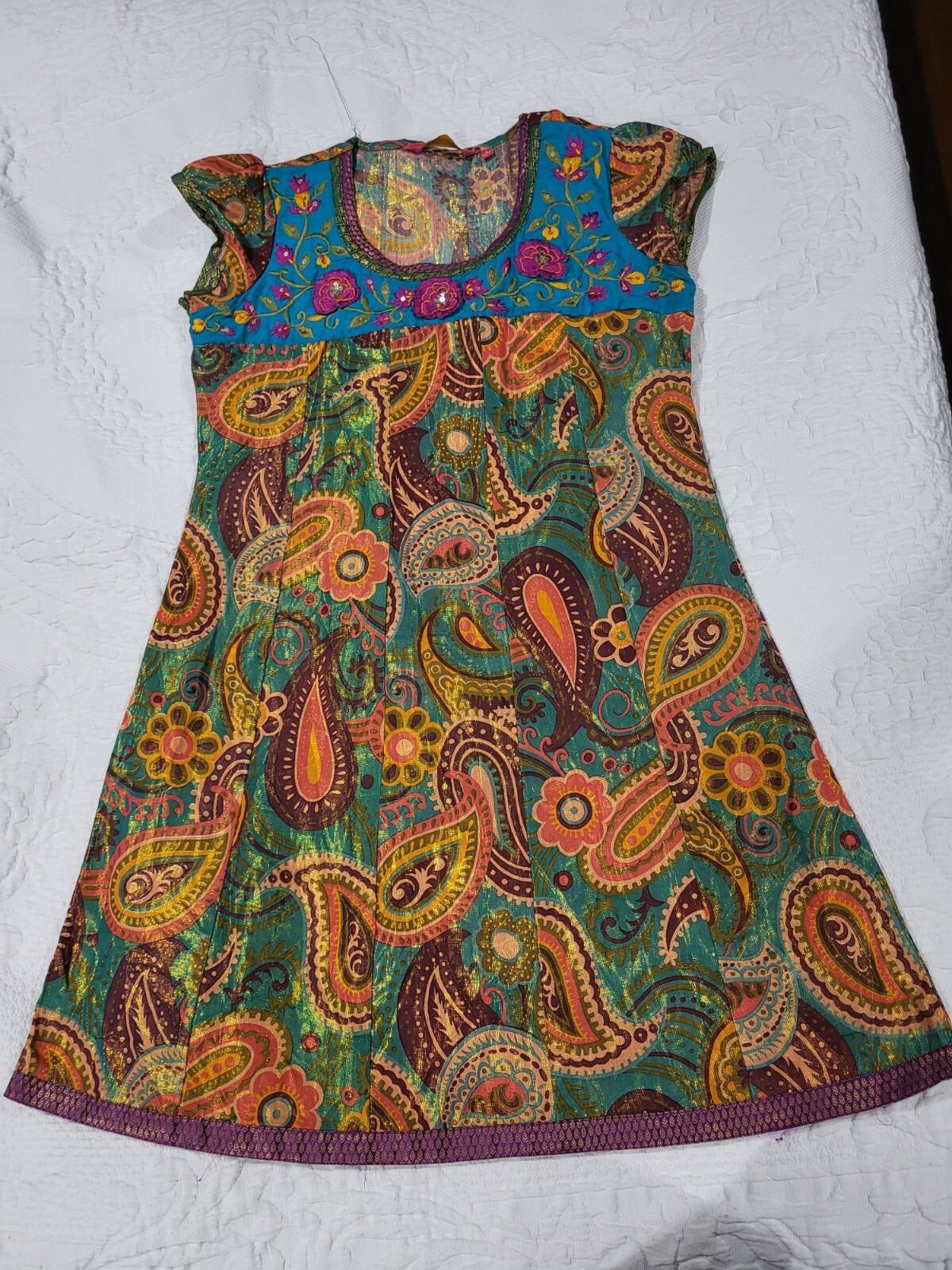 indian dresses ladies Medium size, 102 cms.