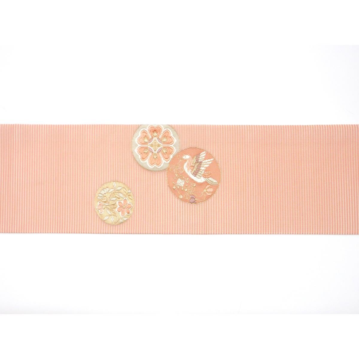 Authentic Summer Obi Sash for Japanese Kimono (Ro-ori weave) #260-007-505-5776