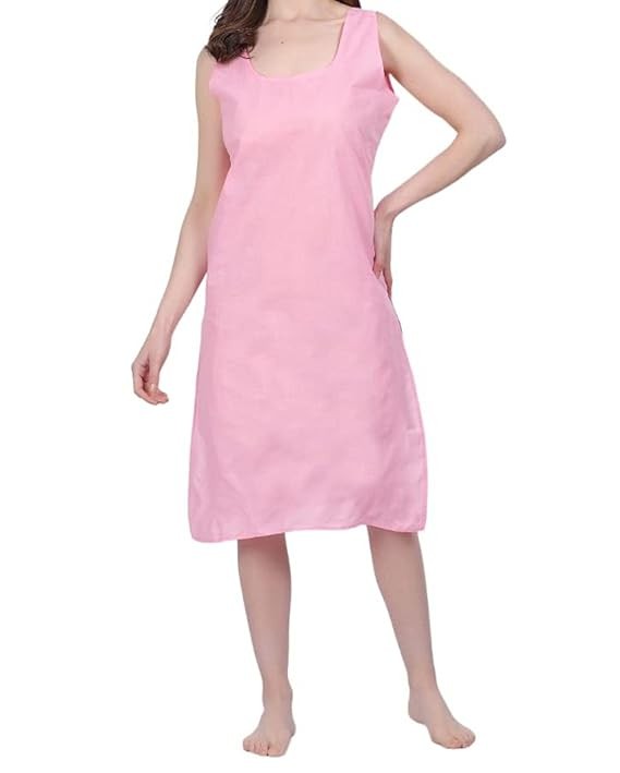 @ Sleeveless Inner Slip Dress Round Neck Soft Undergarment For Women B983