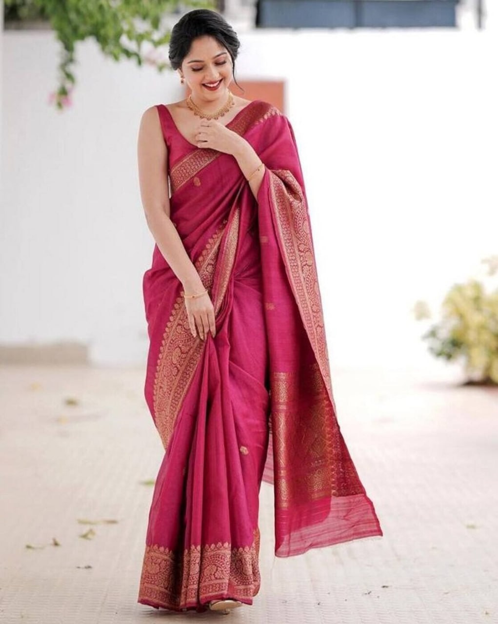 Designer Sari Bollywood Bridal Silk Saree Blouse South Indian Party Wear Saree