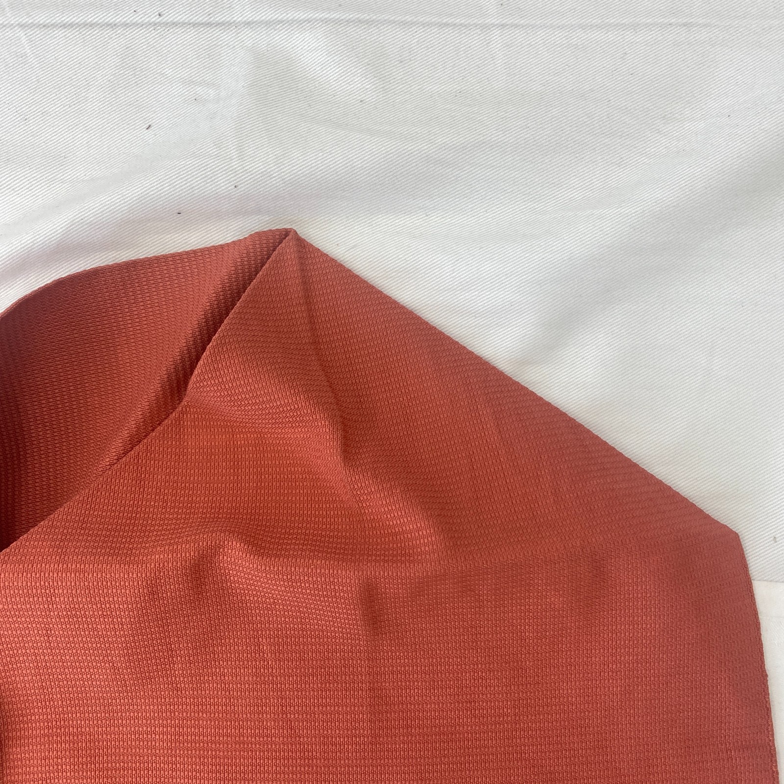 Japanese Vintage Kimono Nagoya Obi Cotton Pink Traditional Authentic 138x 11 in