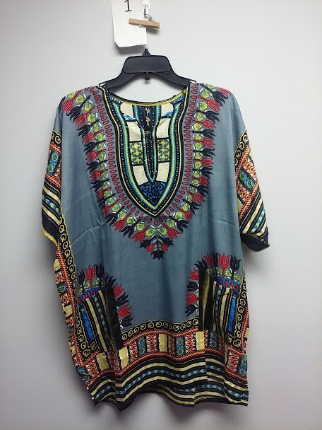 African Print Unisex One Size Shirt- Style 1
