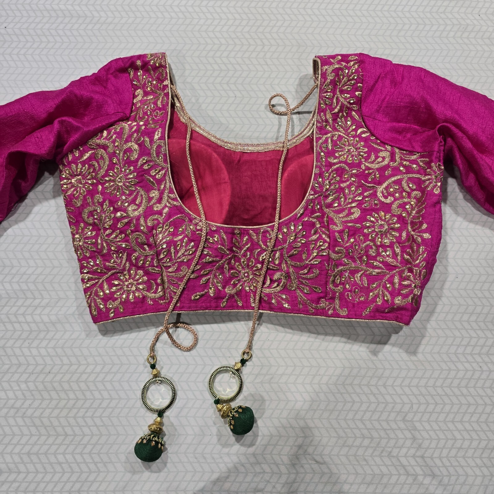 GORGEOUS! 3 PIECE Multi COLORED LENGHA CHOLI- SIZE M