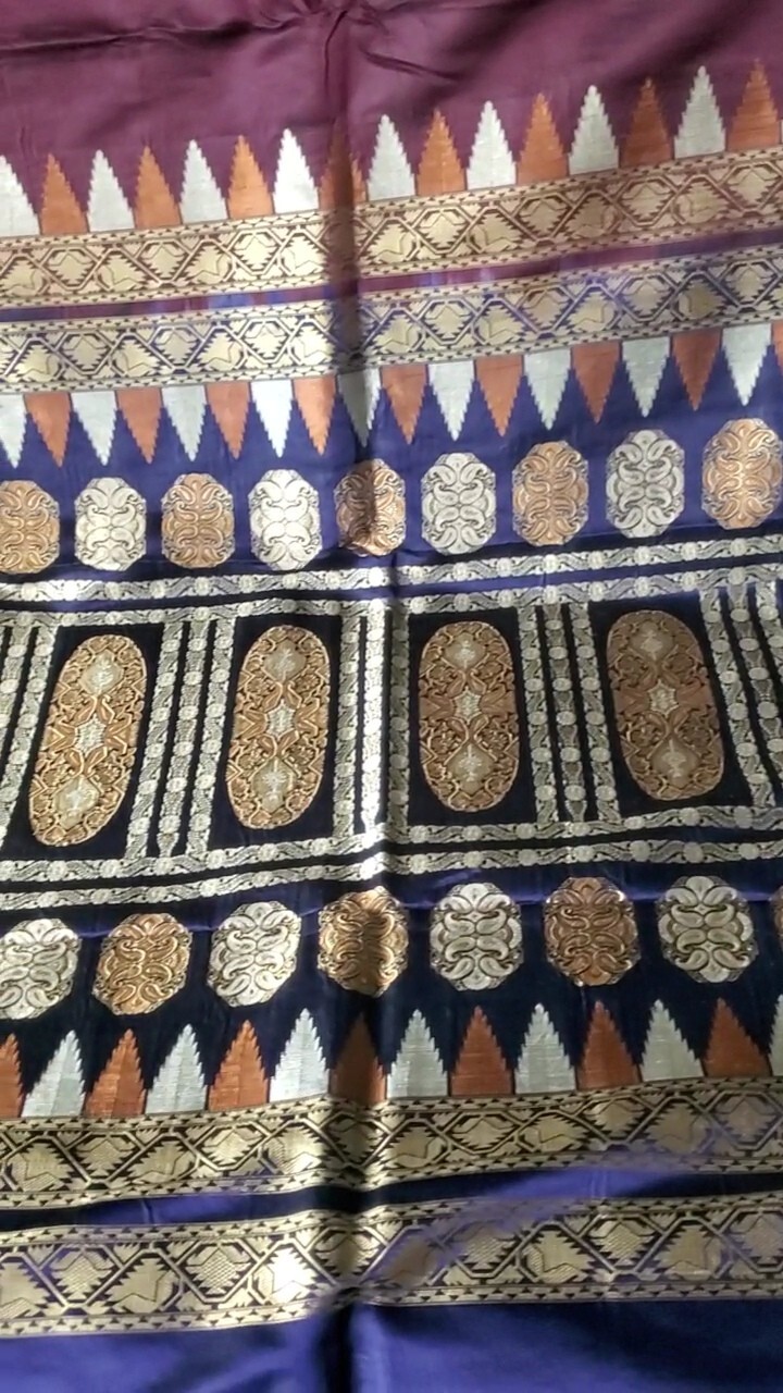 Women Designer Traditional Aithentic Valkalam Saree Handloom Indian Wedding