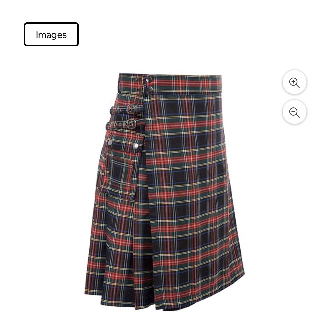 Utility Kilts For Men Skirt Cargo Pockets Sport Traditional Highland Scottish