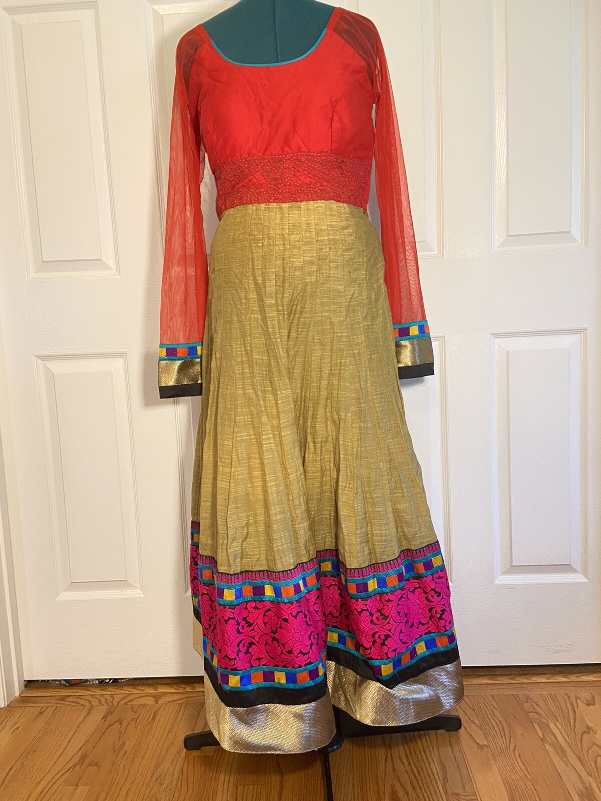 Banaras Pattu Indian Partywear Anarkalo Patui Dress Bollywood Ethnic Choli