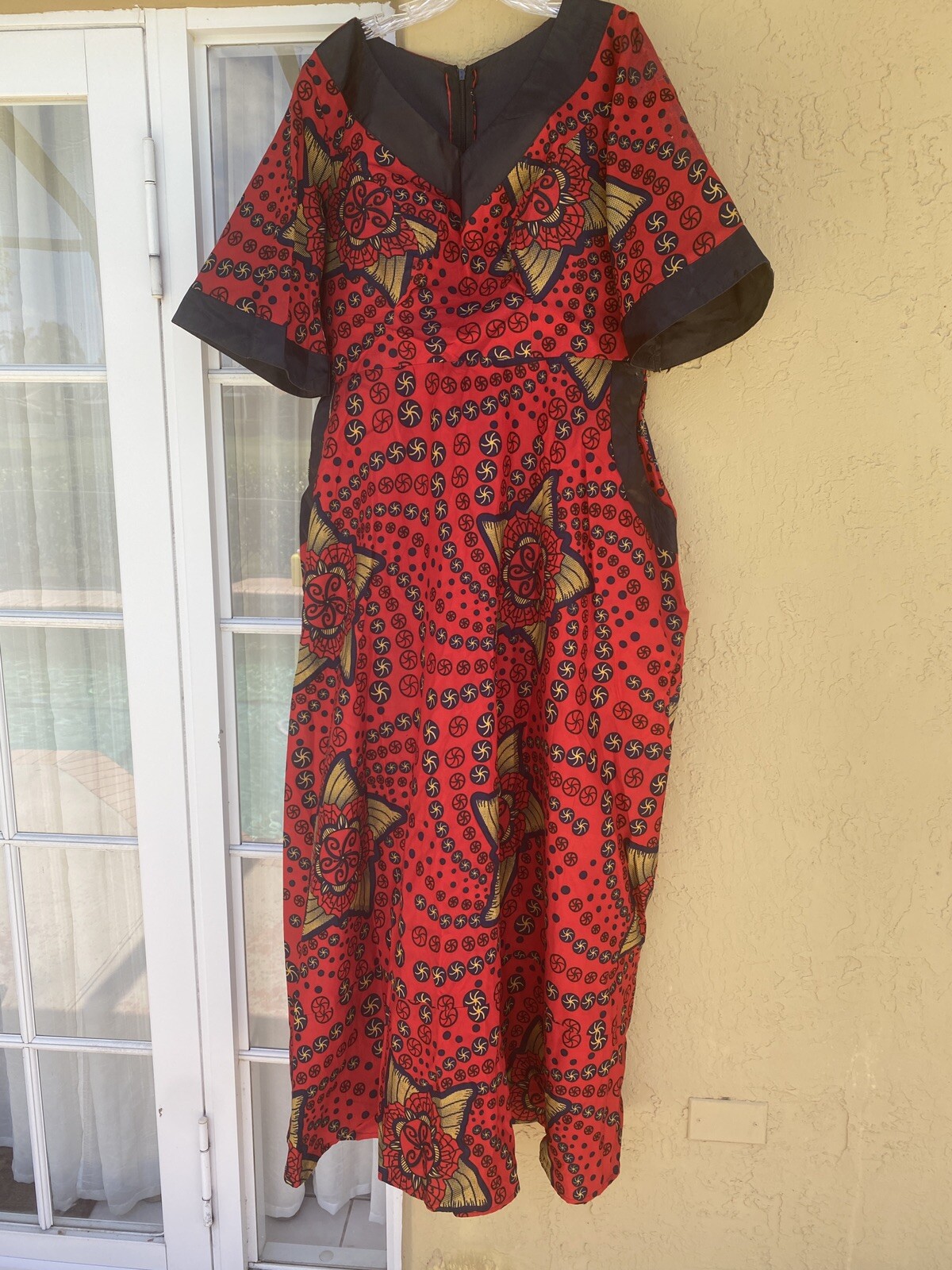 NIGERIAN WAX ANKARA DRESS ( CULTURAL& ETHNIC CLOTHING AFRICA )