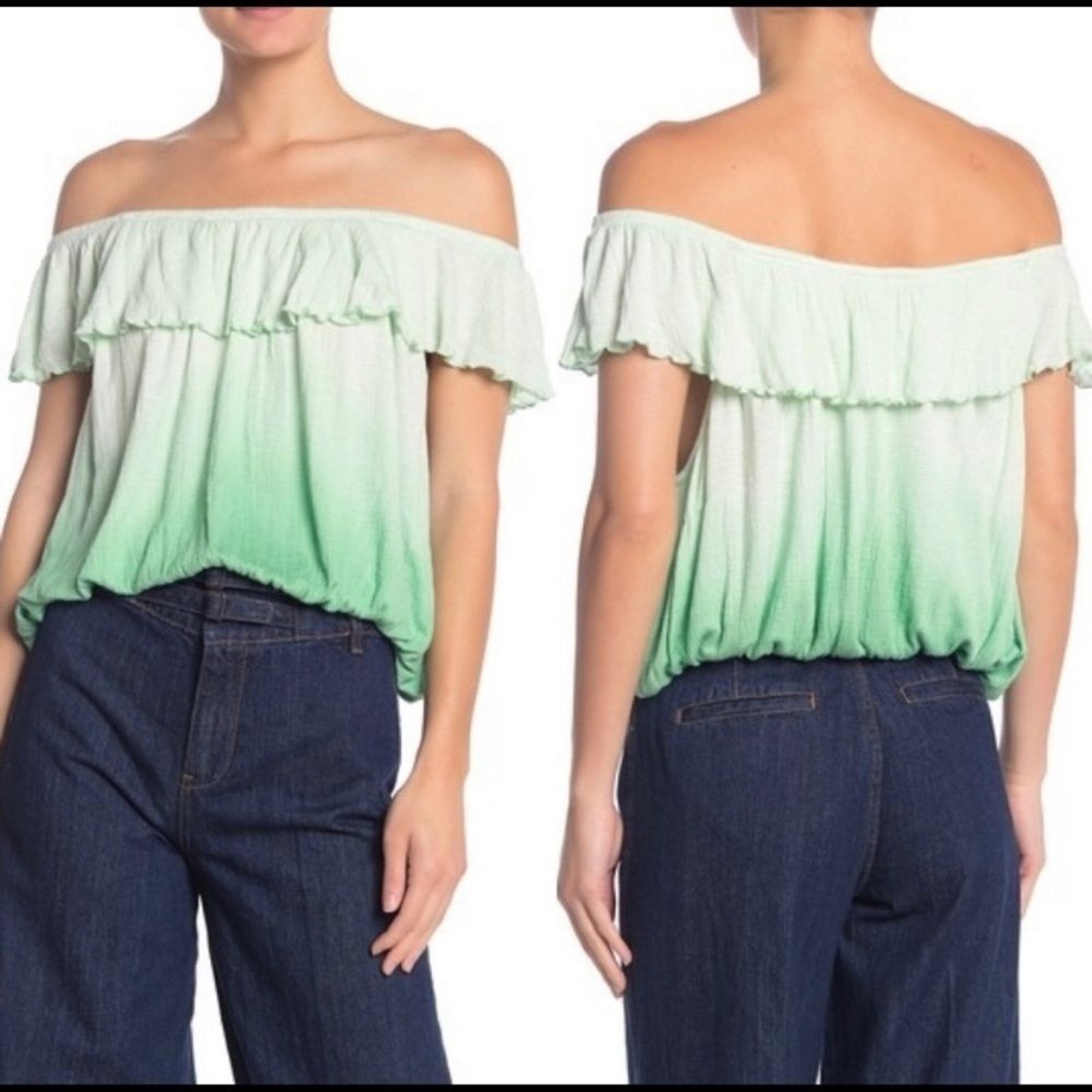 Free People Ombre Top