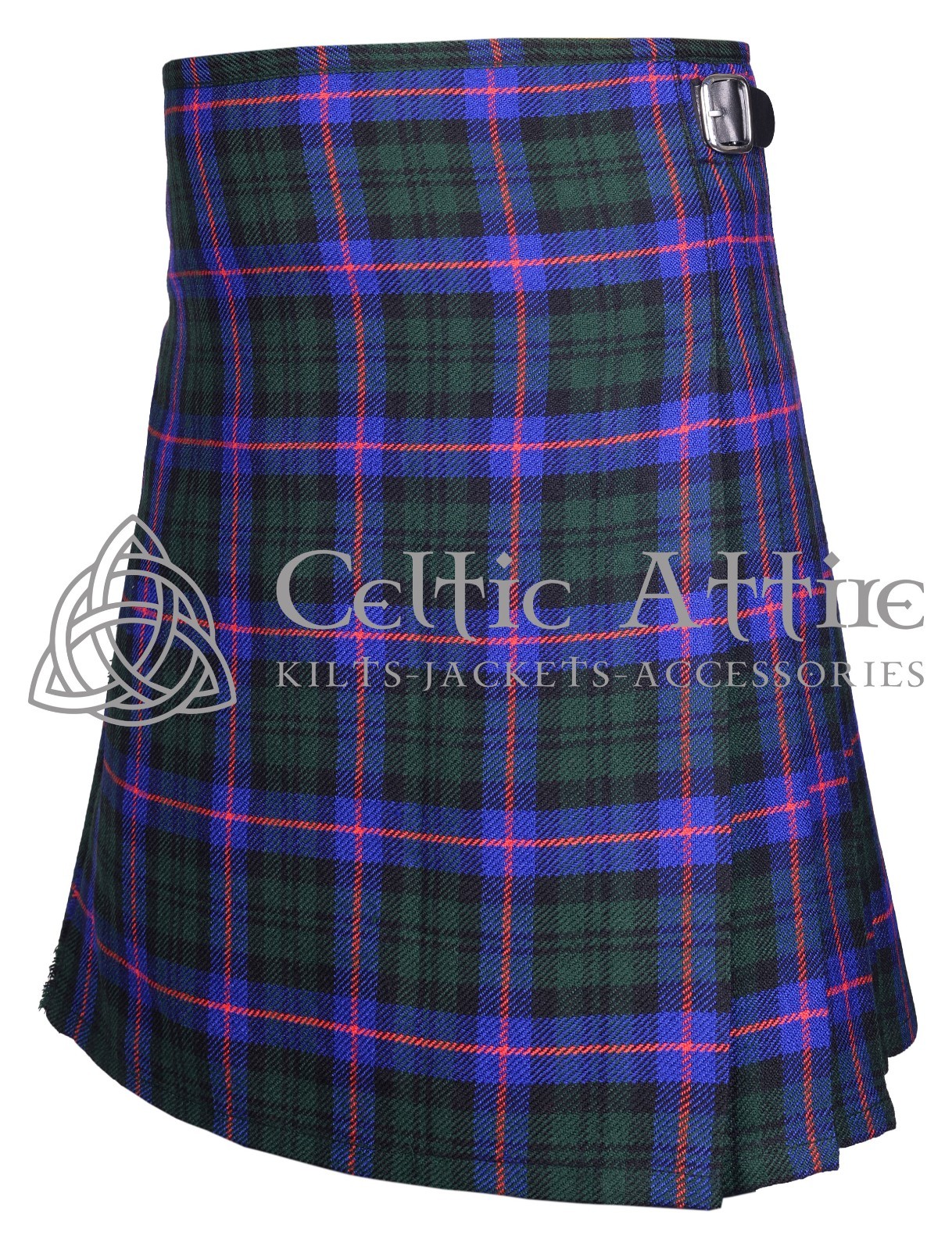 Armstrong Modern Tartan 8 Yard Scottish Kilt – Made to Order By Celtic Attire