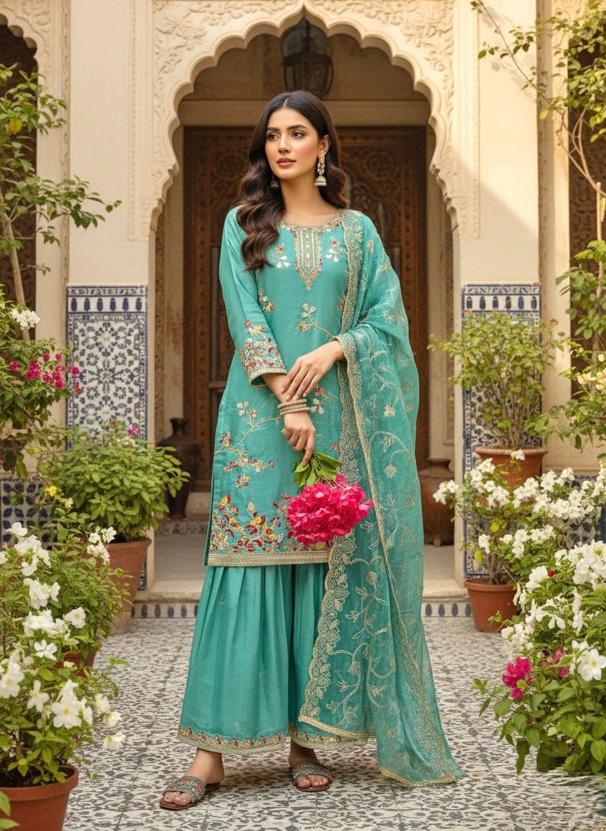 Pakistani Salwar Kameez Ready To Wear Suits Indian Dress Wedding Party Bollywood
