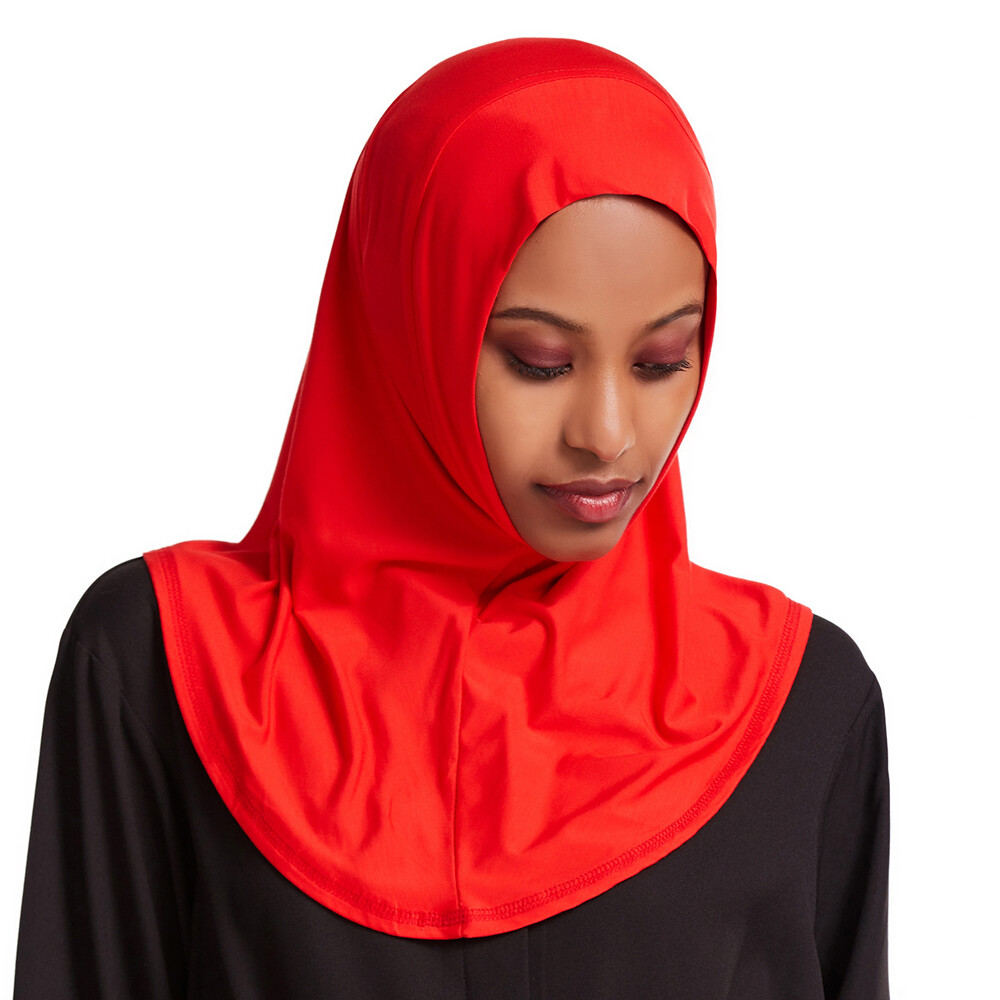 One Piece Women Hijab Amira Prayer Scarf Shawl Muslim Turban Headscarf Islamic