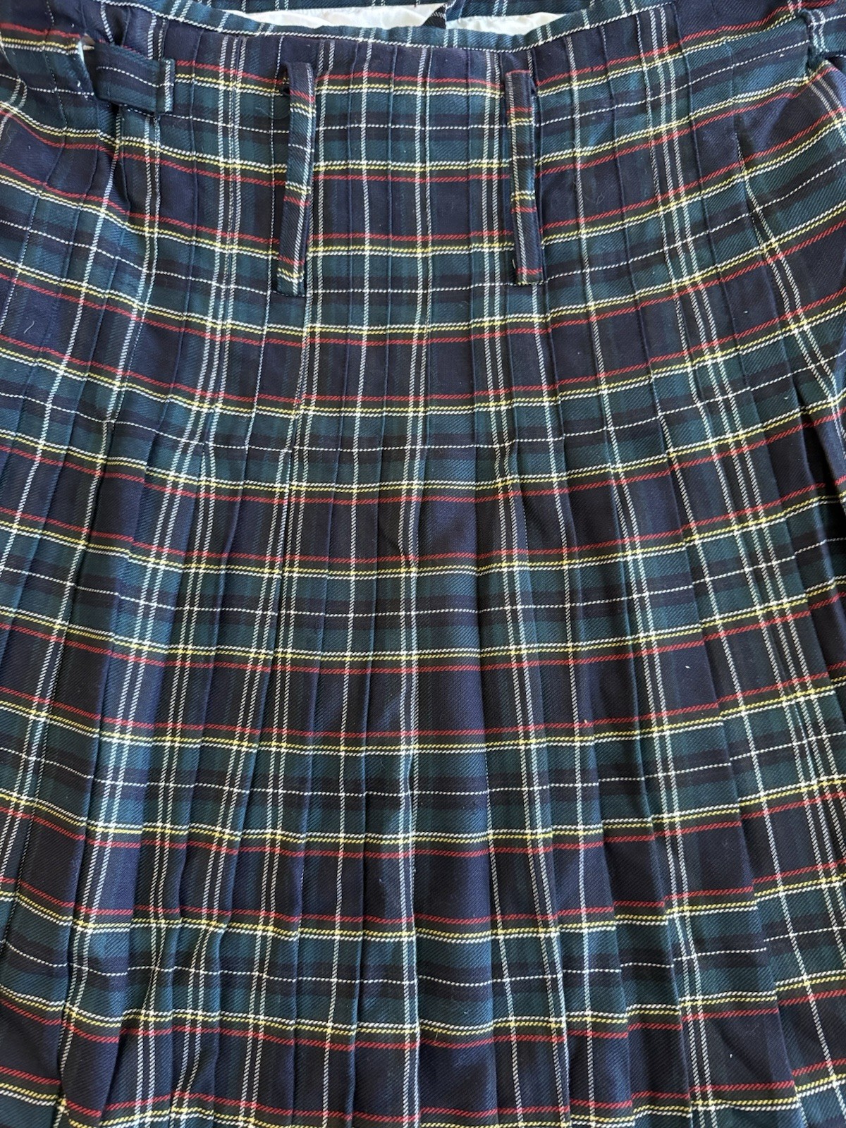Maddogs British Pub Men’s Kilt Navy Green Size SMALL Scottish German Wurstfest