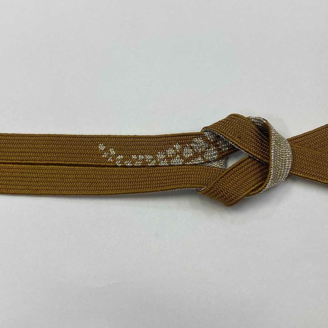 Obijime Vintage Japanese Silk Obijime Rope Kimono Accessory Obi Cord 1337