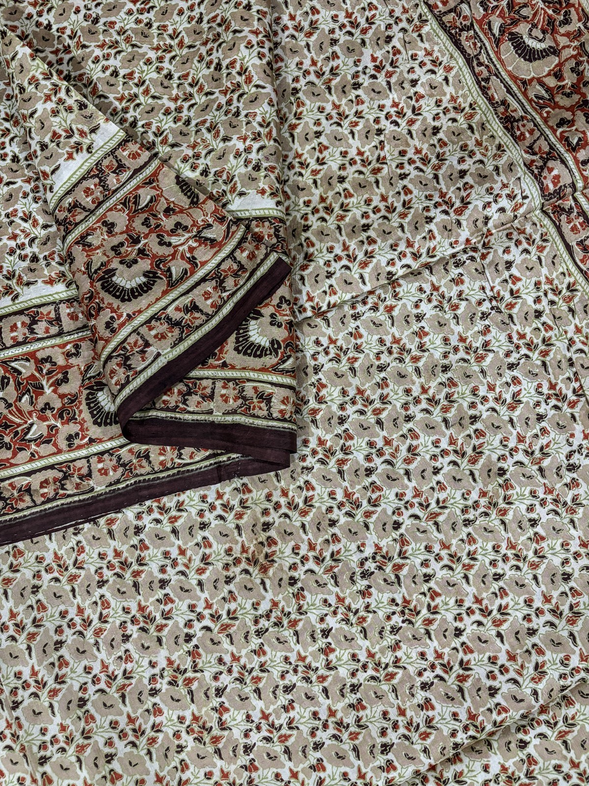 Vintage Silk Saree | Recycled Indian Sari Fabric | Craft Dress Material SS2070