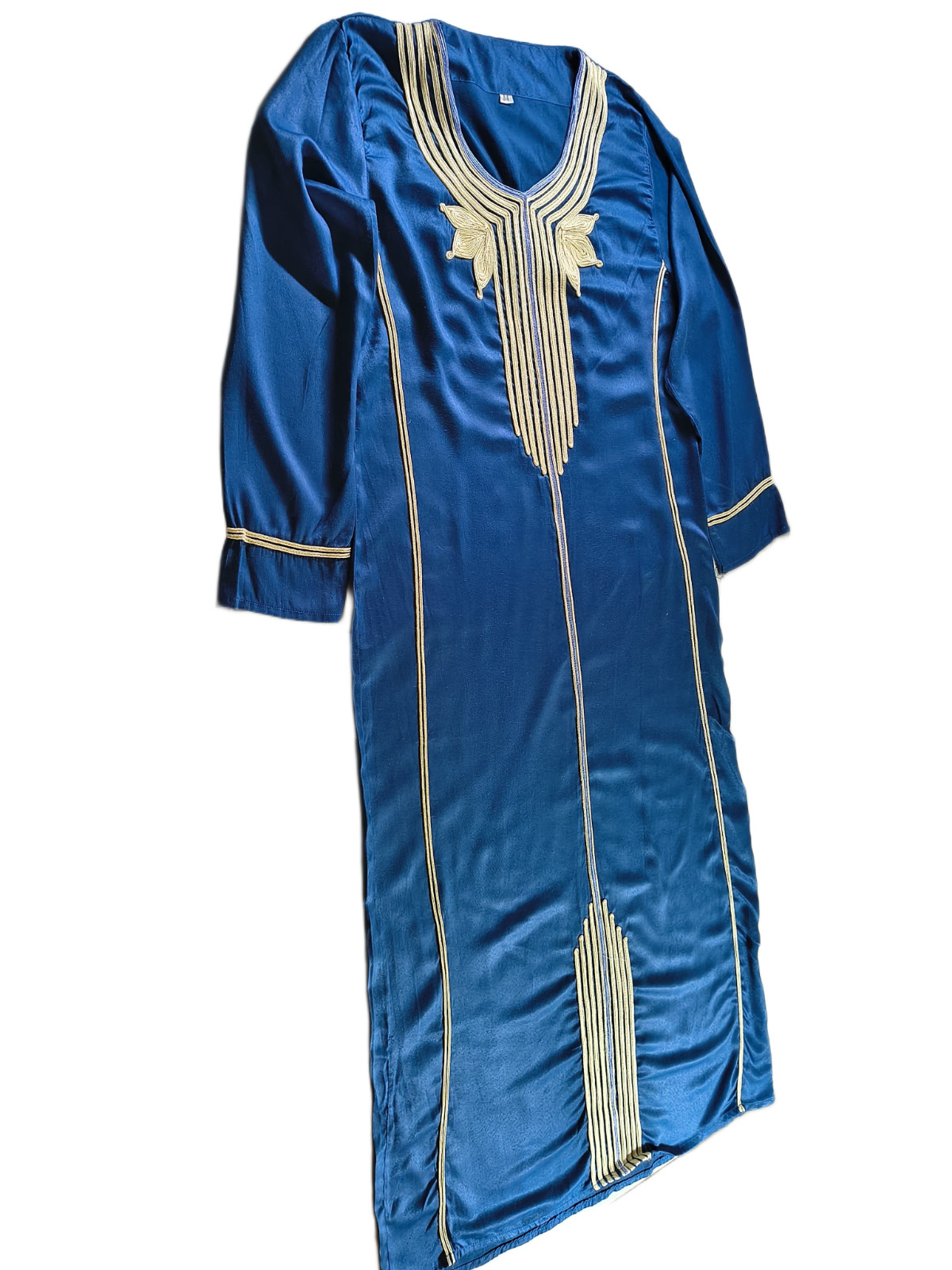 Men Royal Blue Thobe / Gandora / Jubba, Size M. D 09/06/26/C