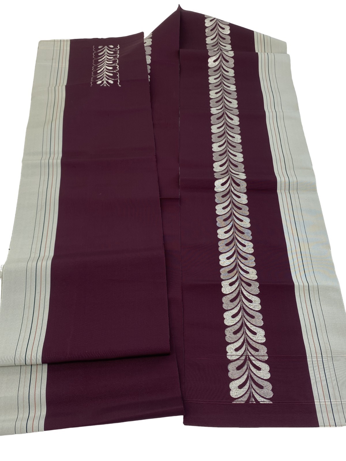 Japanese Vintage Kimono Nagoya Obi Polyester Purple Traditional Authentic148x11i