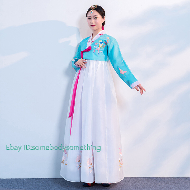 Women Hanbok Dress Korean Traditional Hanbok Hanbok National Costumes Vintage