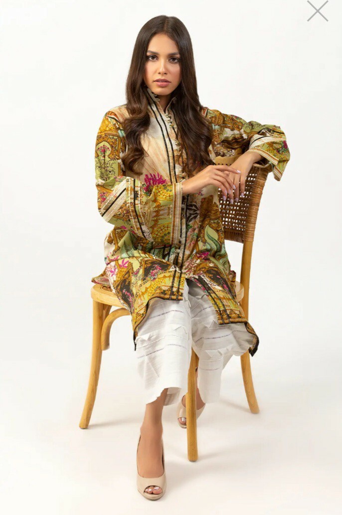 NWT GUL AHMED Lawn Kurti S Pakistani Designer Indian SAFINAZ KHAADI